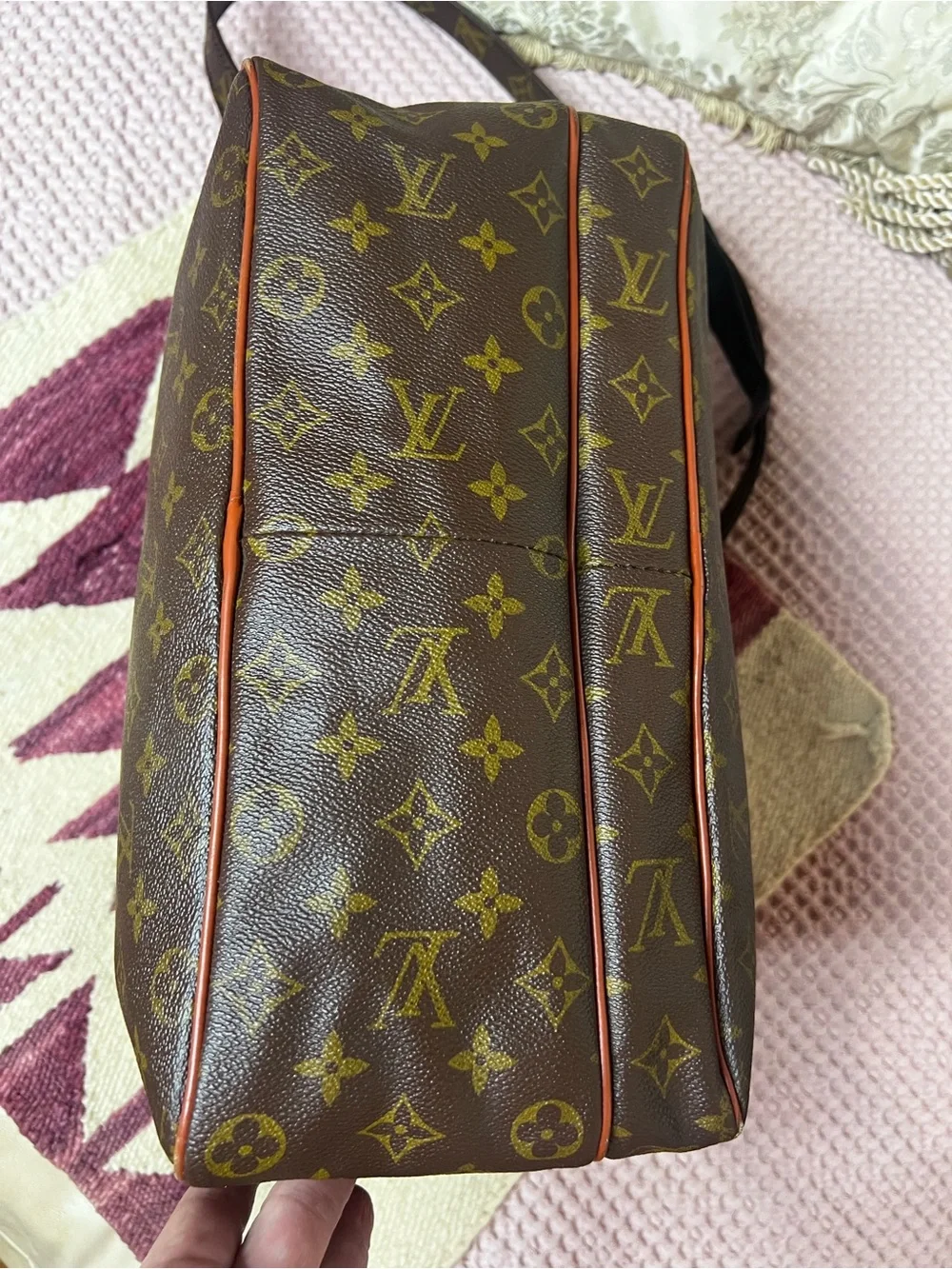Louis Vuitton Vintage Monogram Nile GM Shoulder Bag